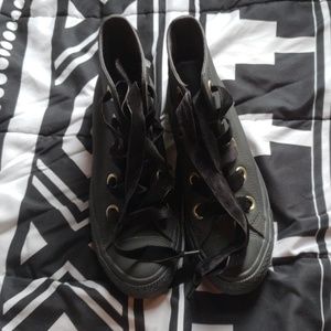 Converse faux leather